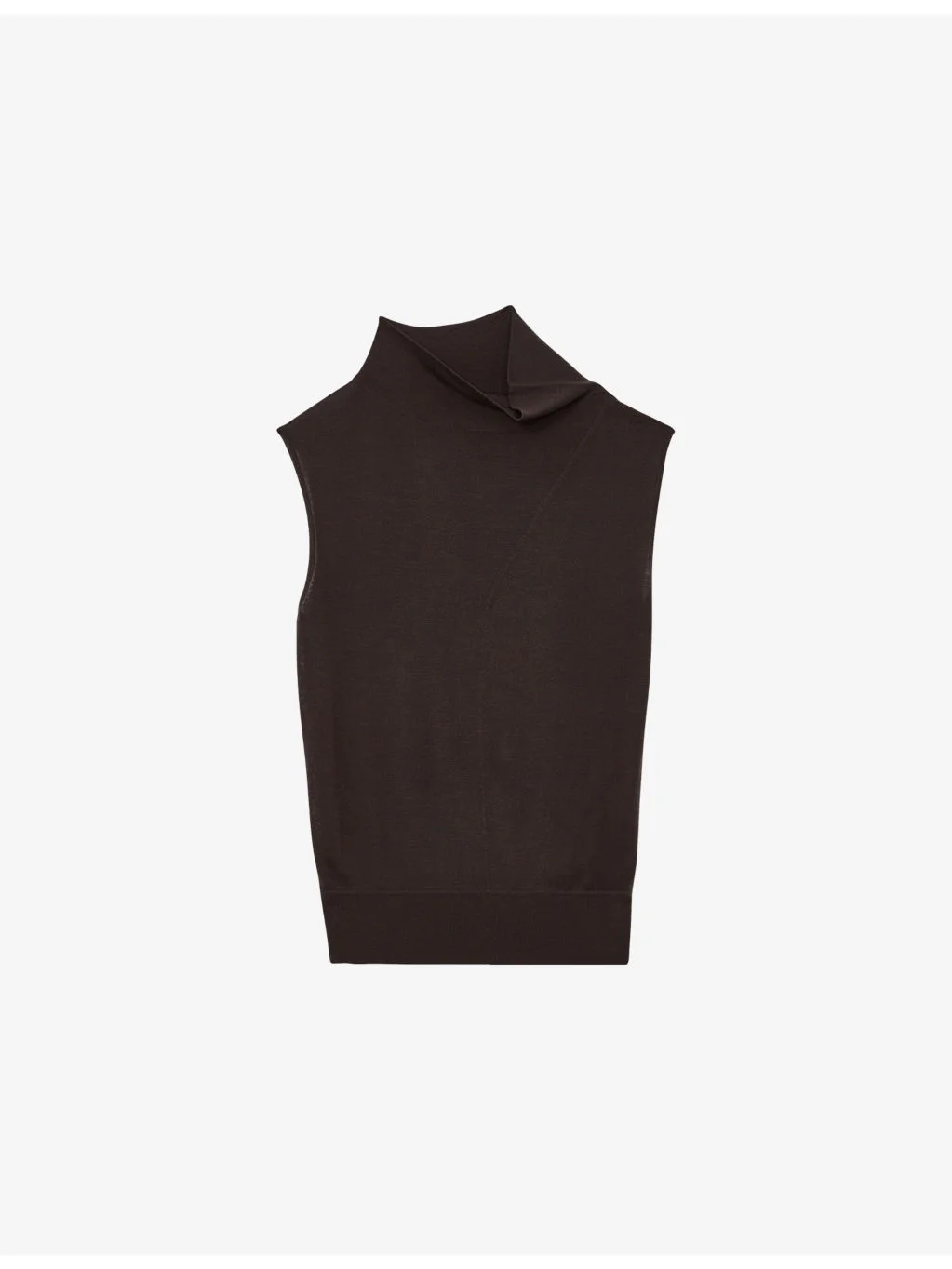 Honey Sleeveless Wool Top - 1