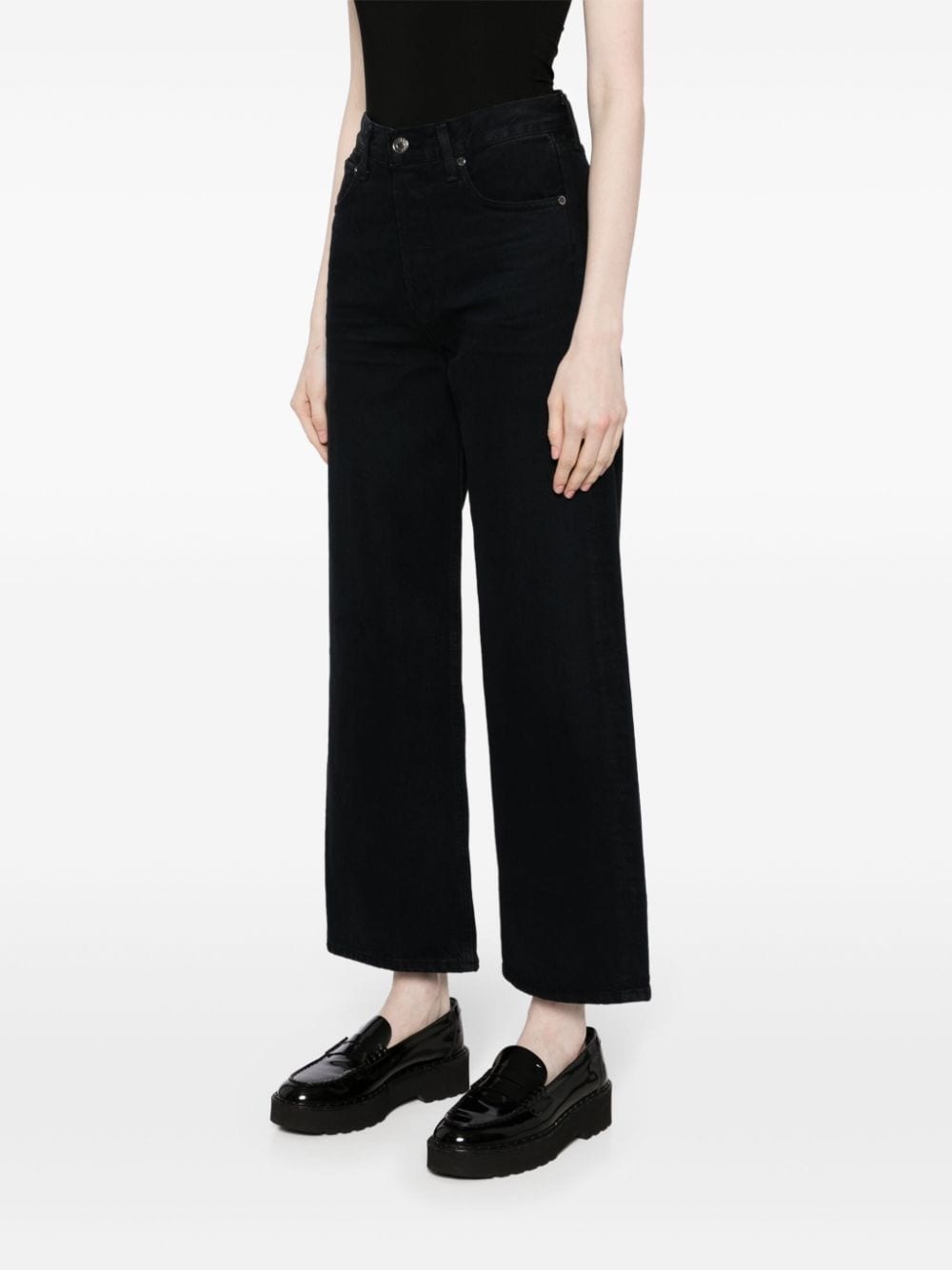 Ren Jean high-rise cropped jeans - 3