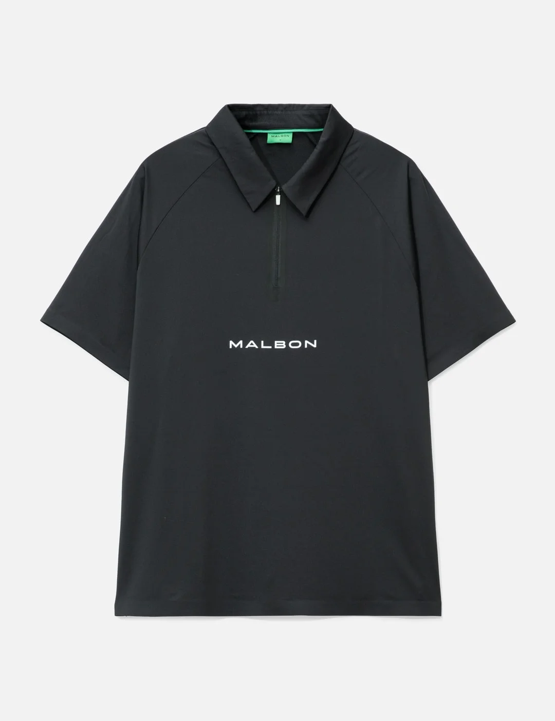 MALBON PERFORMANCE ZIP RAGLAN POLO - 1