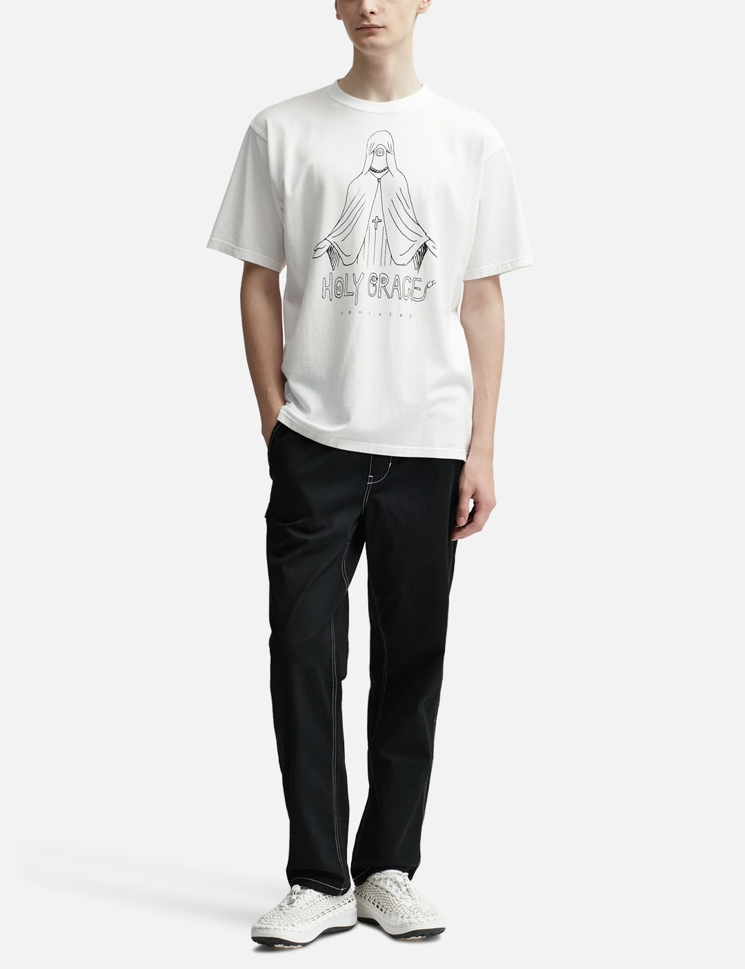 UNDERCOVER HOLY GRACE T-SHIRT | hbx | REVERSIBLE
