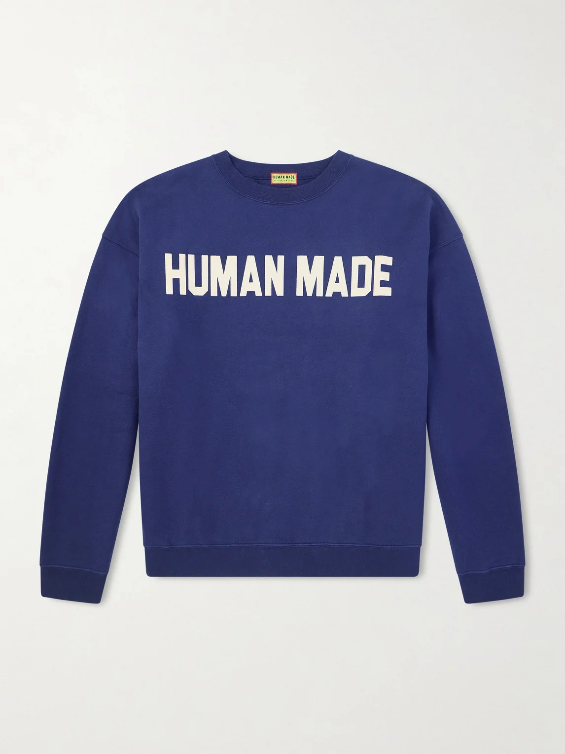 Logo-Print Cotton-Jersey Sweatshirt - 1