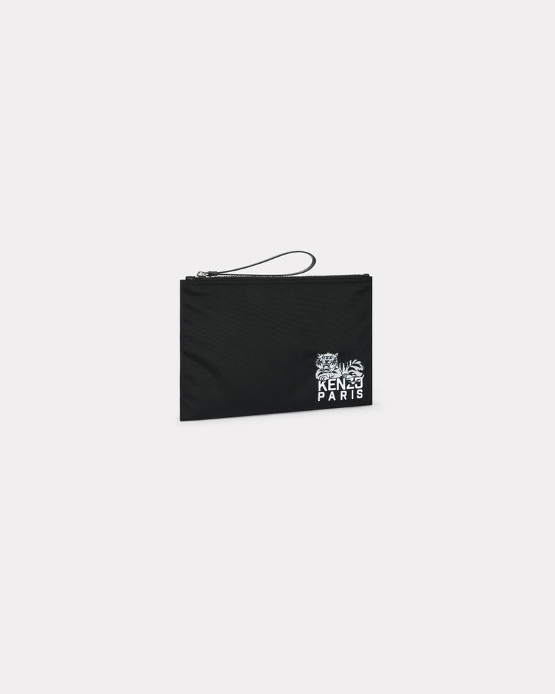 'KENZO Happy Tiger' large clutch 1