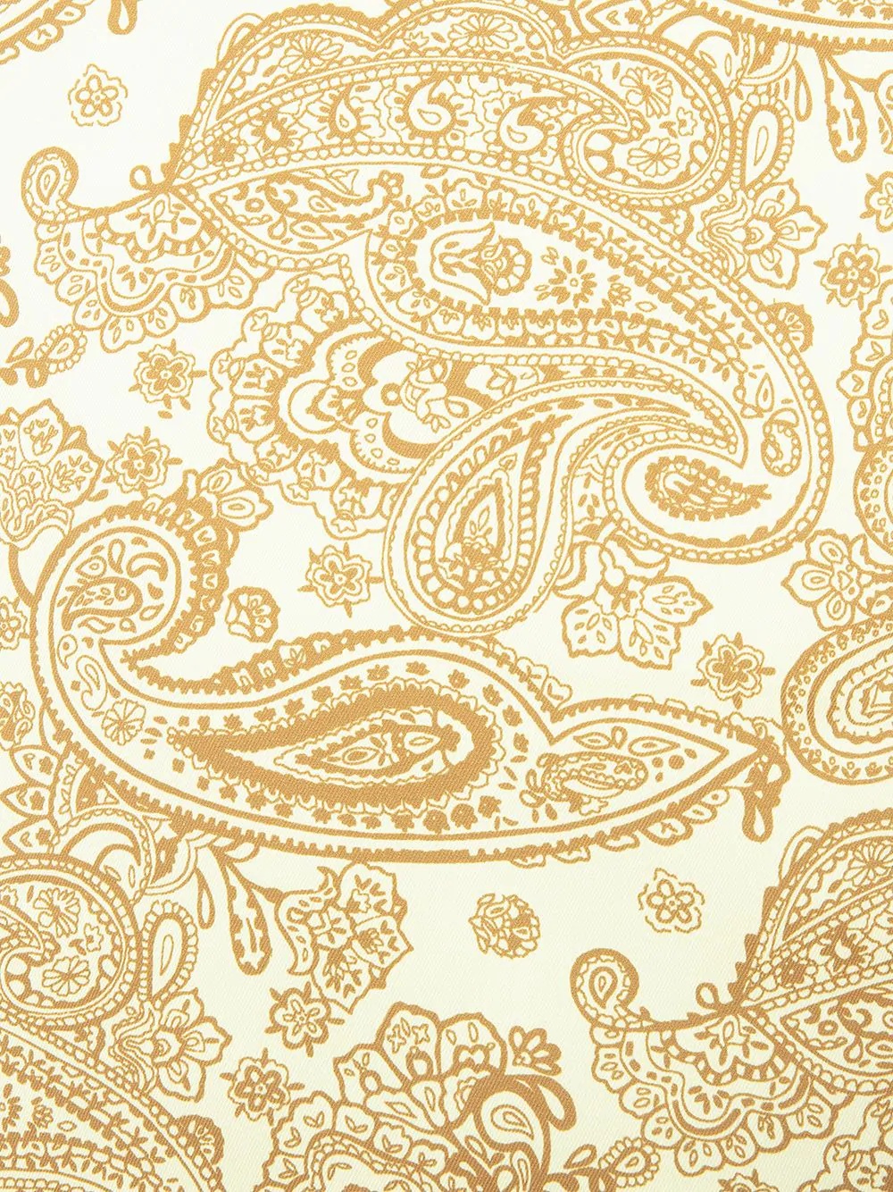 paisley print padded scarf - 3