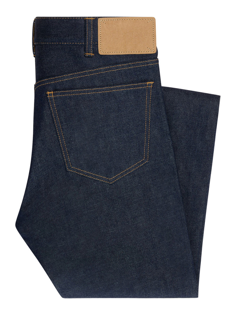 Celine Women Françoise Jeans In Denim With Raw Wash - 2