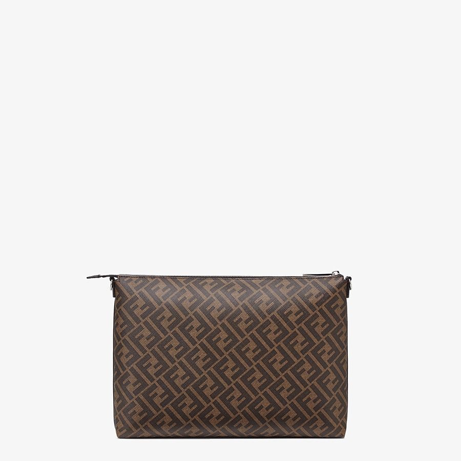 Brown fabric bag - 3