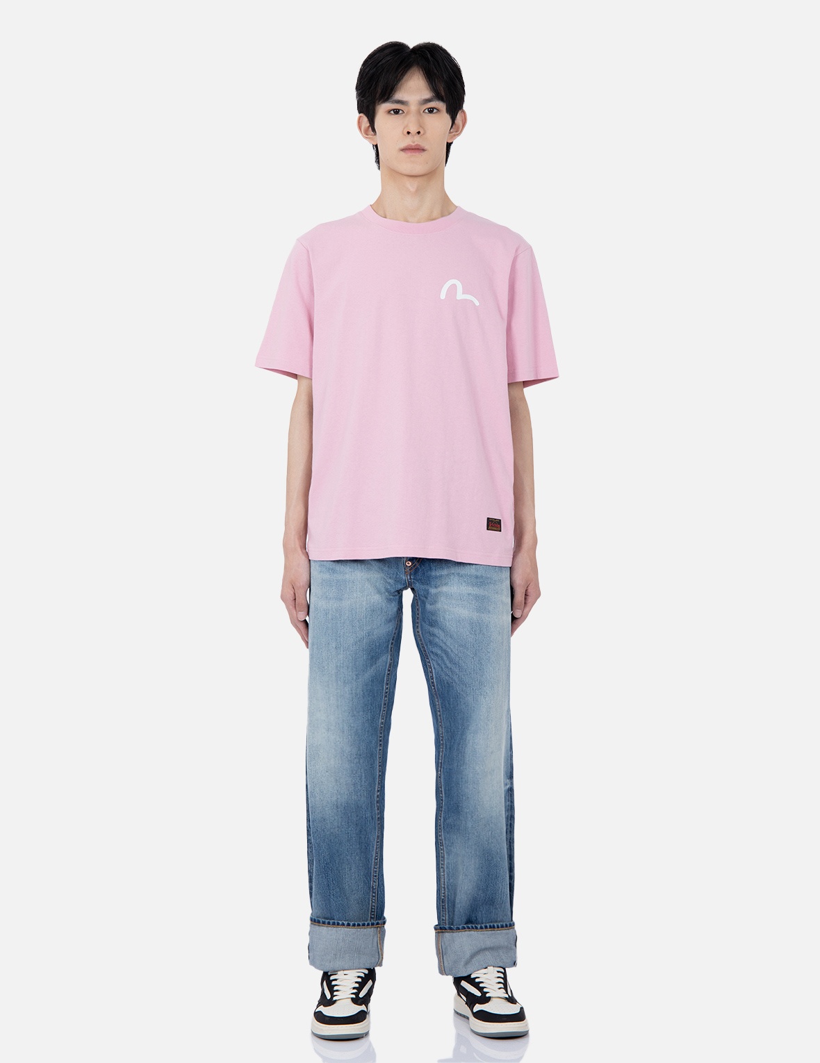 DAICOCK PRINT BAGGY-FIT JEANS #2000 - 6