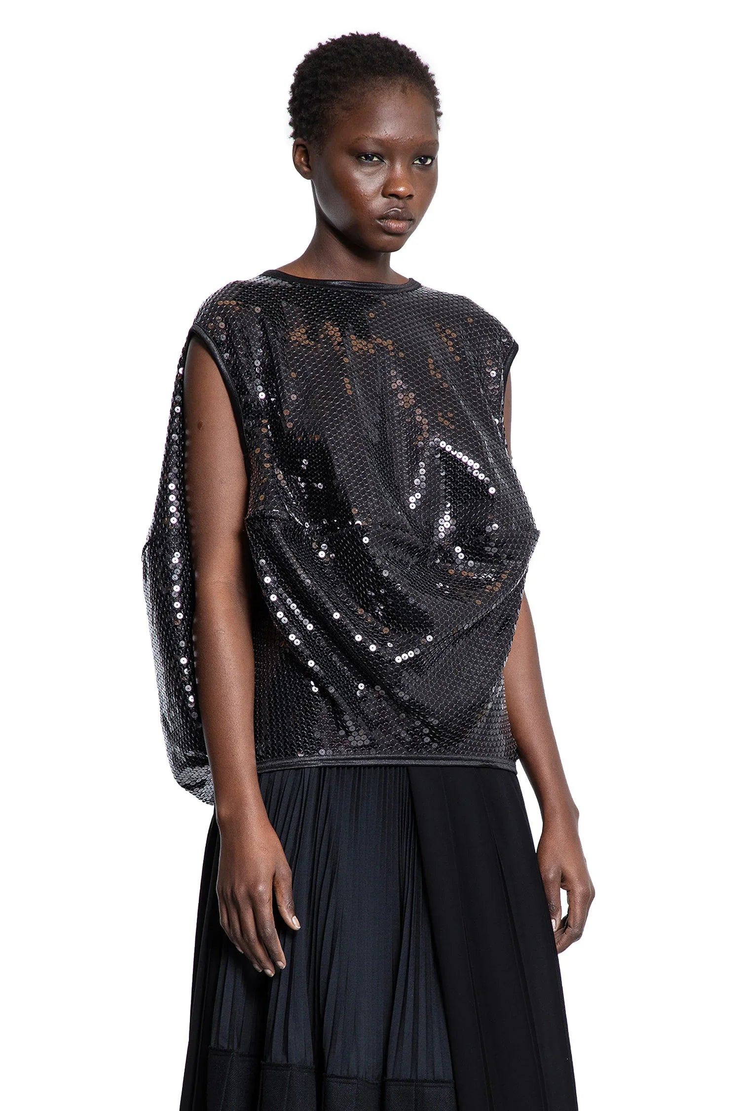 Sequin-Draped-Top - 2
