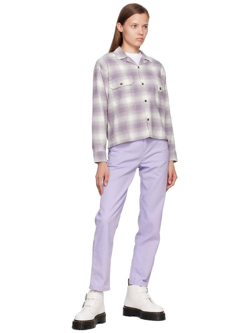 Dr. Martens White Devon Flower Platform Boots outlook