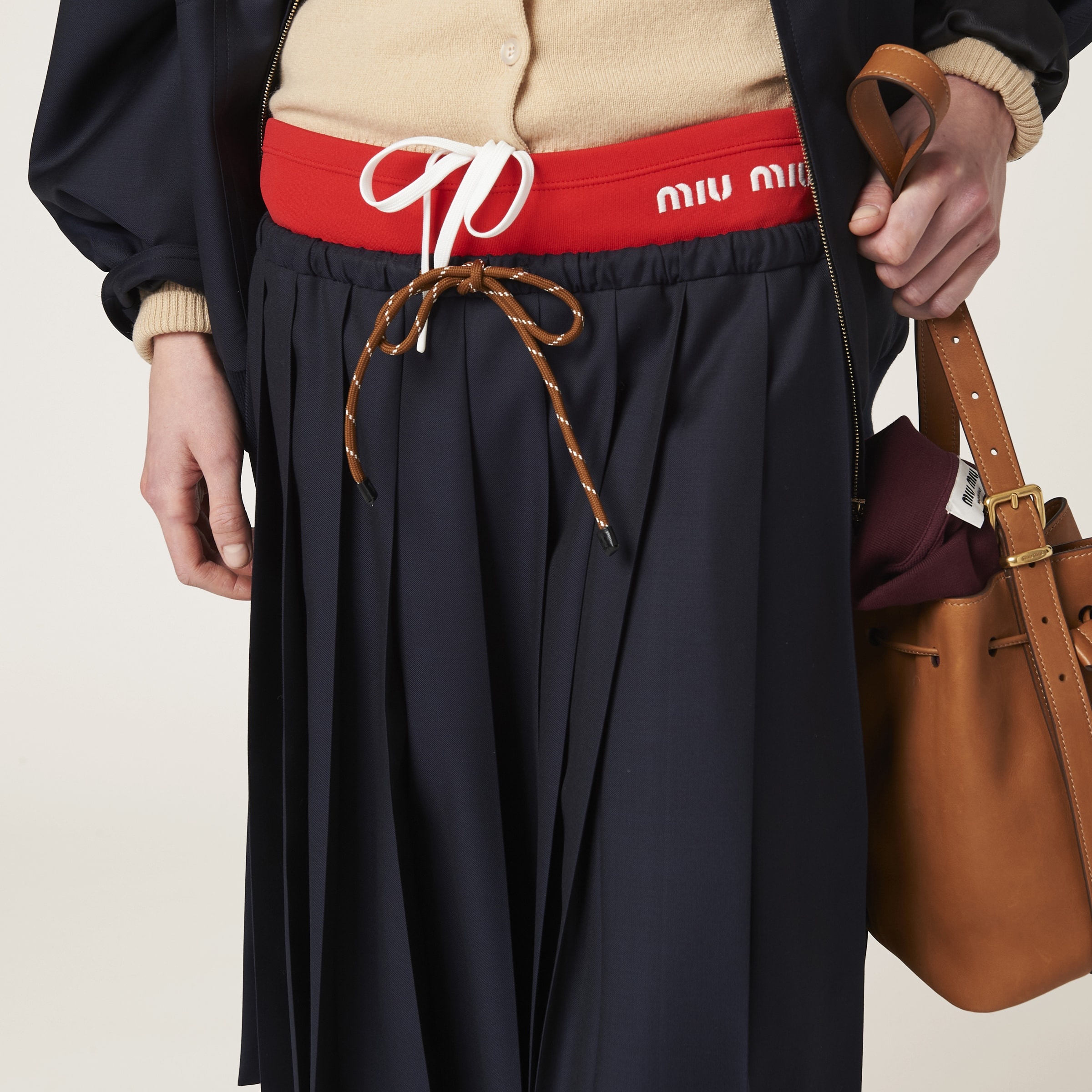 Pleated Batavia skirt - 4