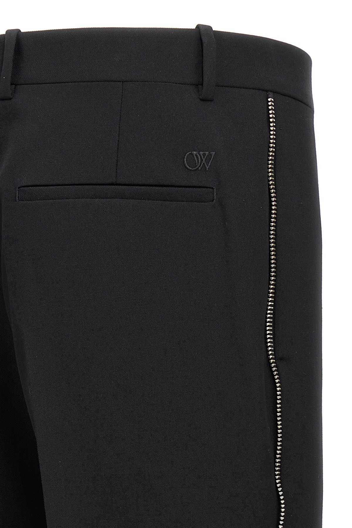 'OW Emb' pants - 6