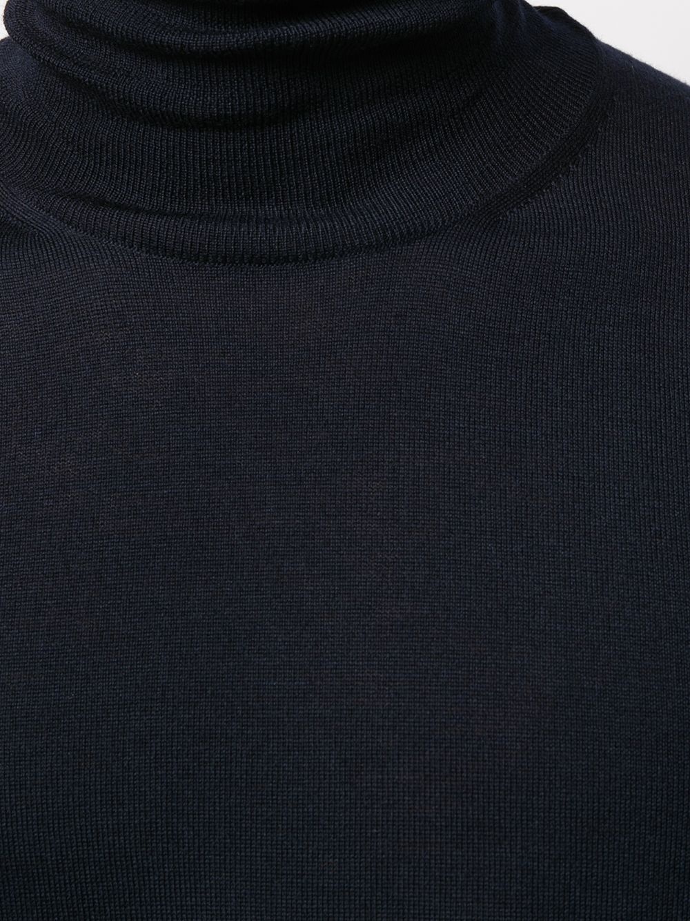turtle-neck fitted top - 5