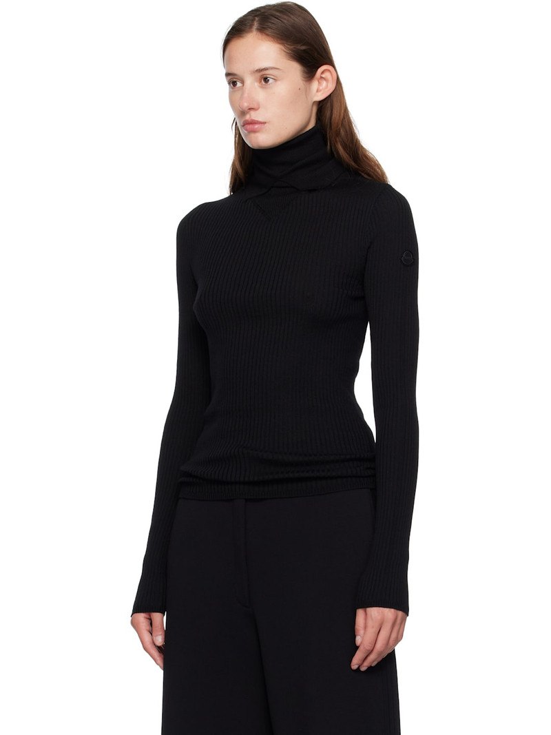 Moncler Moncler x EE72 Black Wool Turtleneck outlook