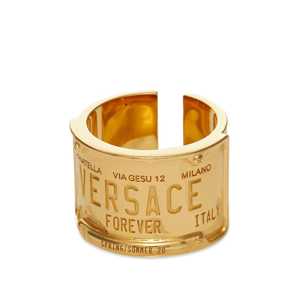 Versace Number Plate Ring - 2