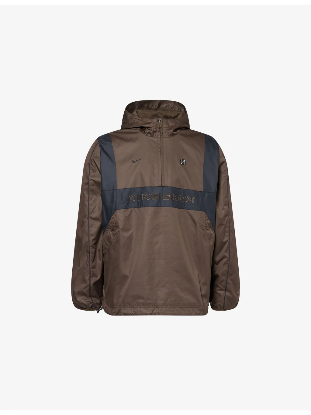 Shox Hooded Shell Pullover Jacket - 1