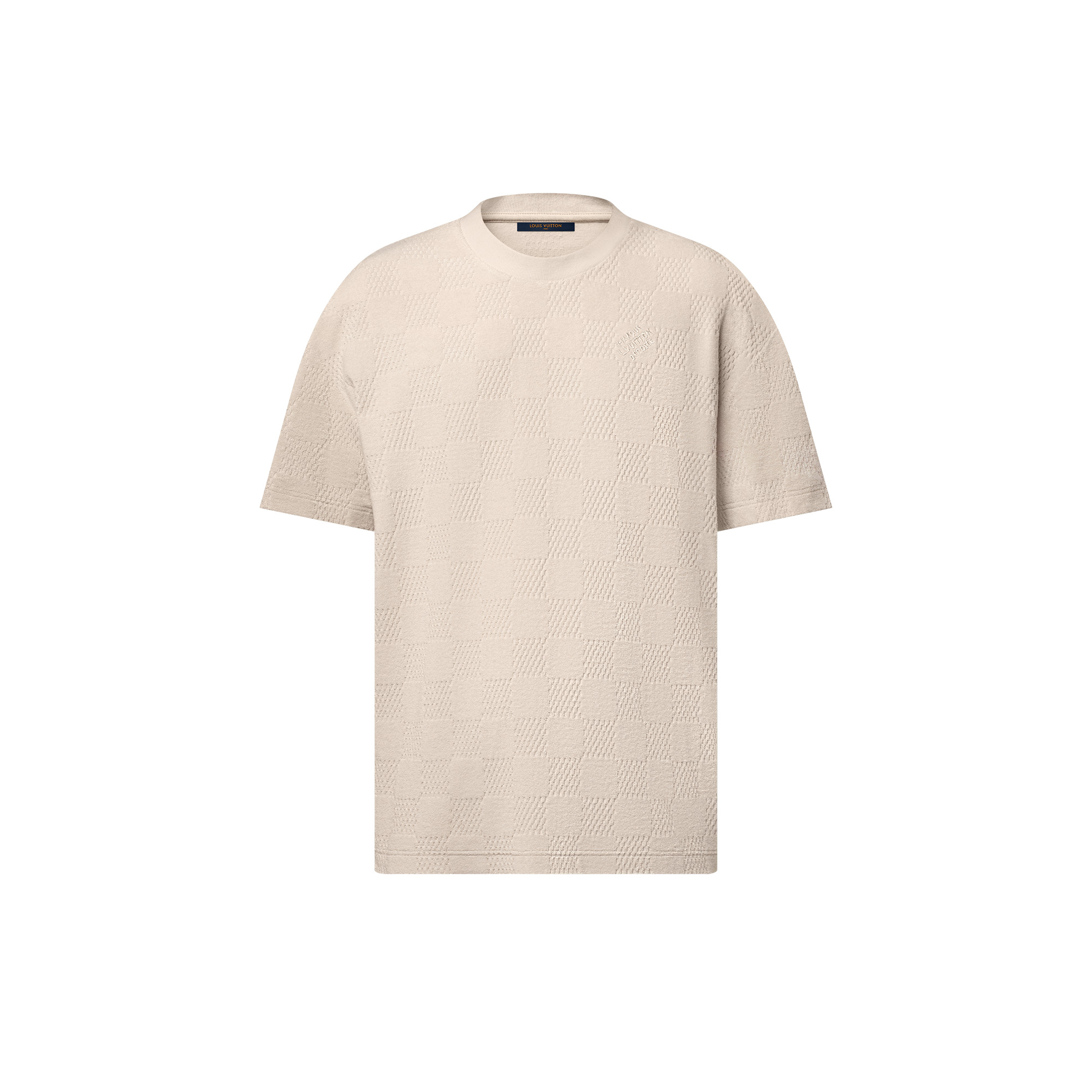 Damier French Terry T-Shirt - 1