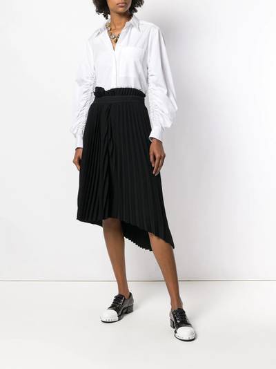 3.1 Phillip Lim ruched long-sleeve shirt outlook