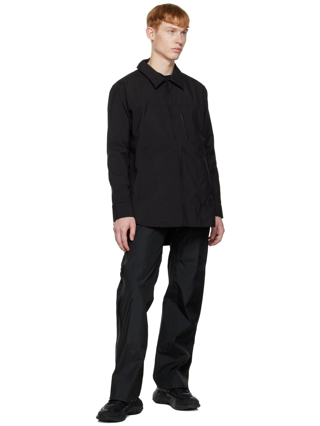 Black Kolon Sport Edition Over Shirt - 4
