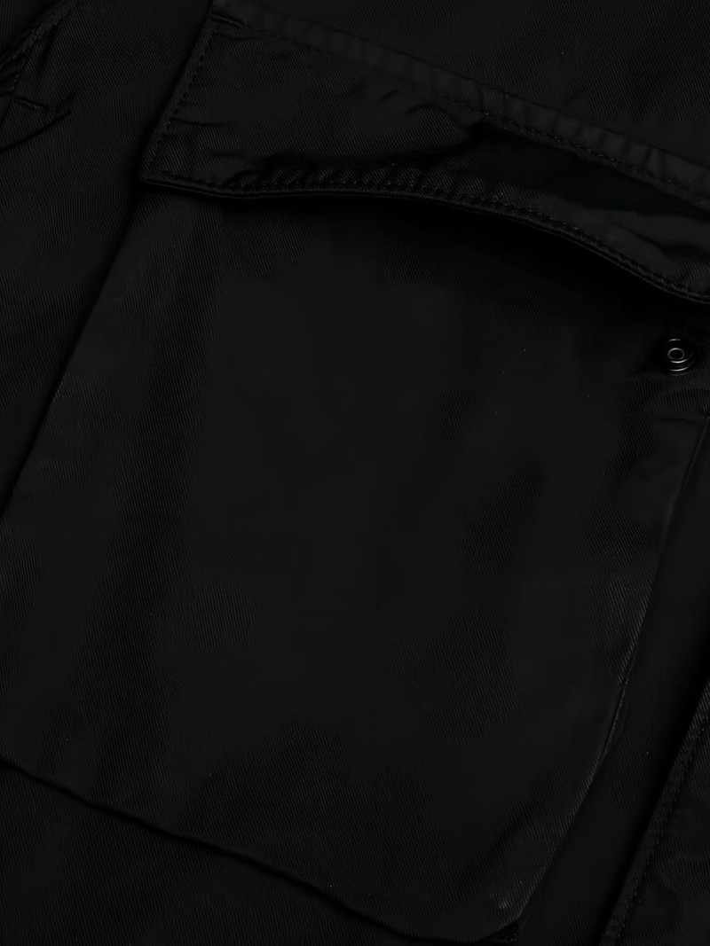 Compass-badge flap-pockets jacket 4