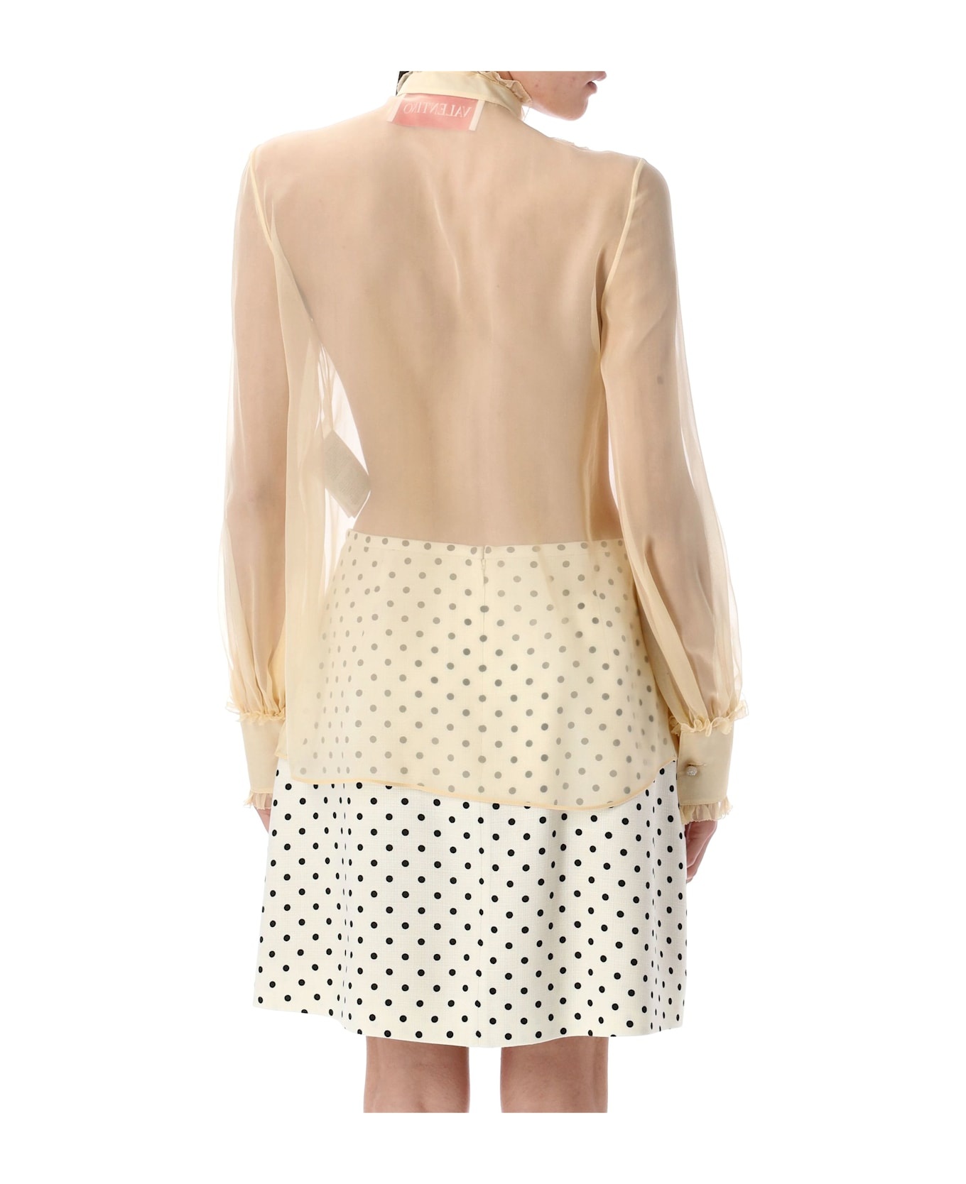 Shirt Chiffon + Lace - 2