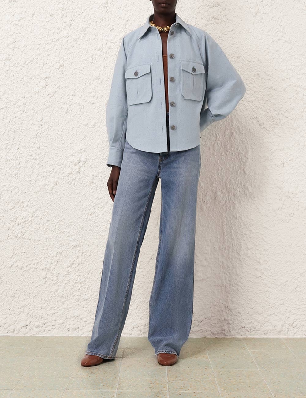 NATURA OVERSIZED POCKET JACKET - 6