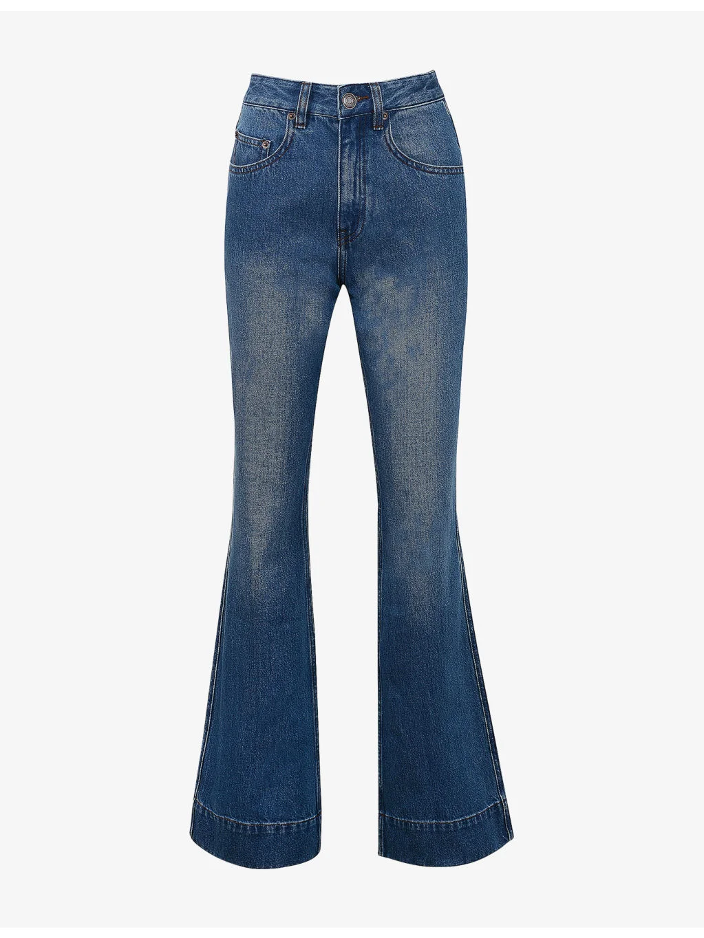 The Flare High-Rise Denim Jeans - 1