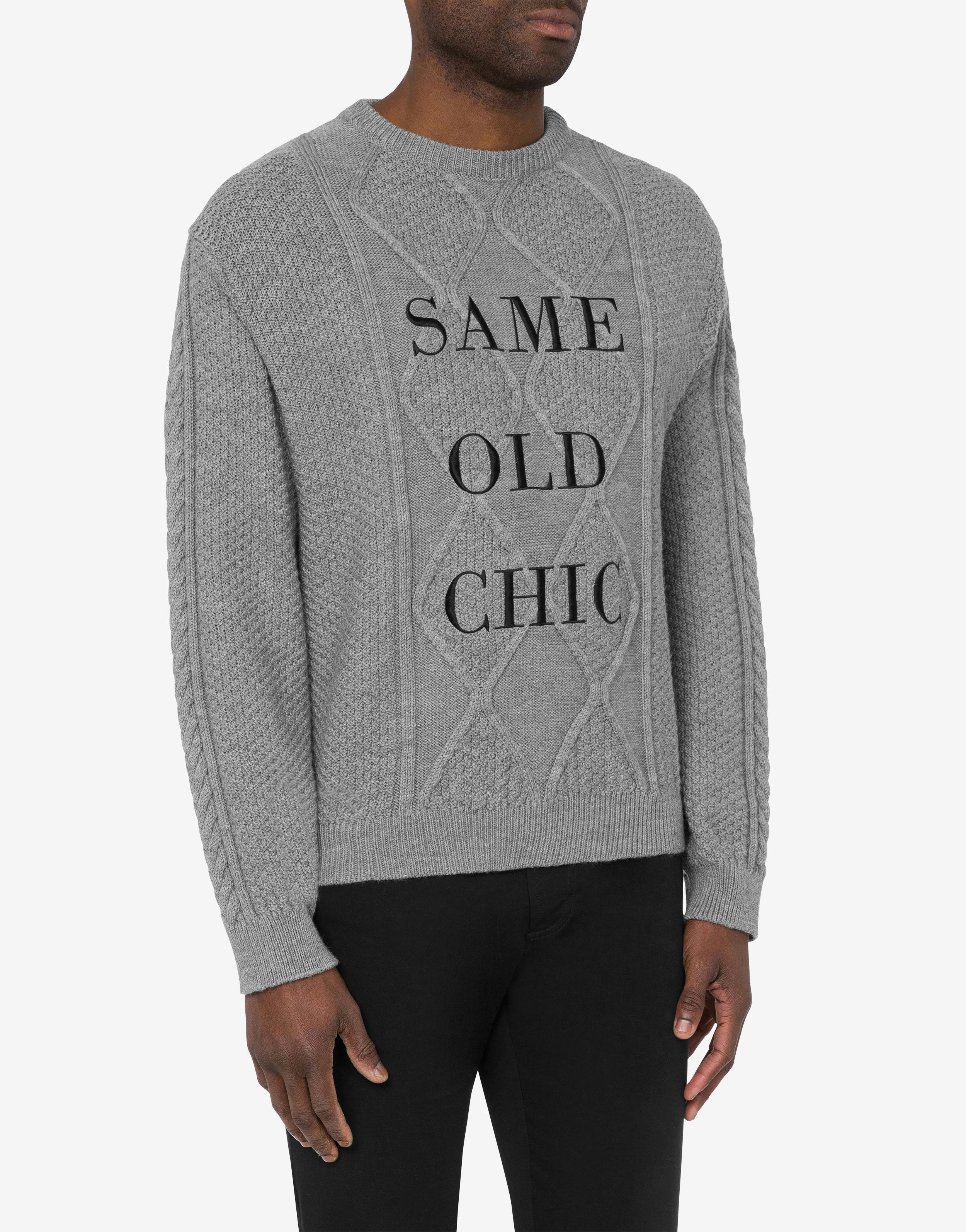 WOOL PULLOVER SAME OLD CHIC - 2