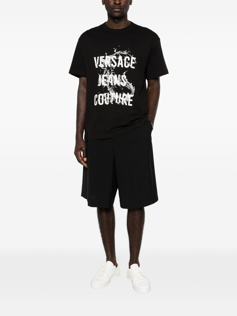 VERSACE JEANS COUTURE graphic-lettering  T-shirt outlook