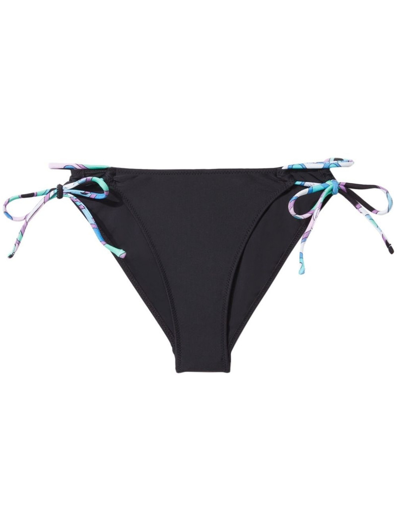 Iride-print bikini bottoms 1