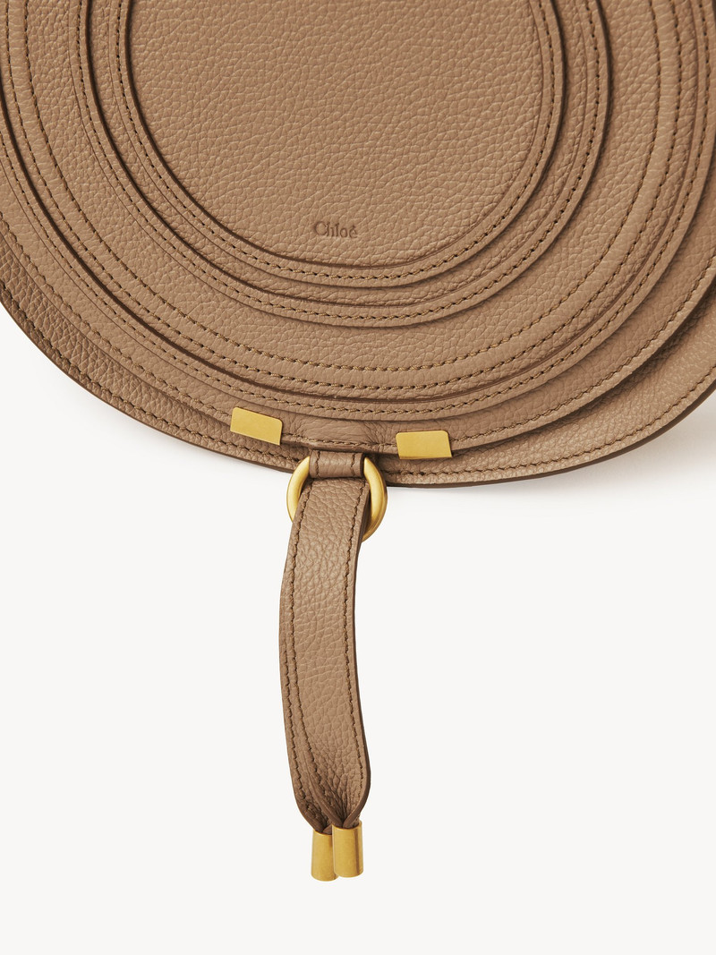 MARCIE SADDLE BAG IN GRAINED LEATHER 5