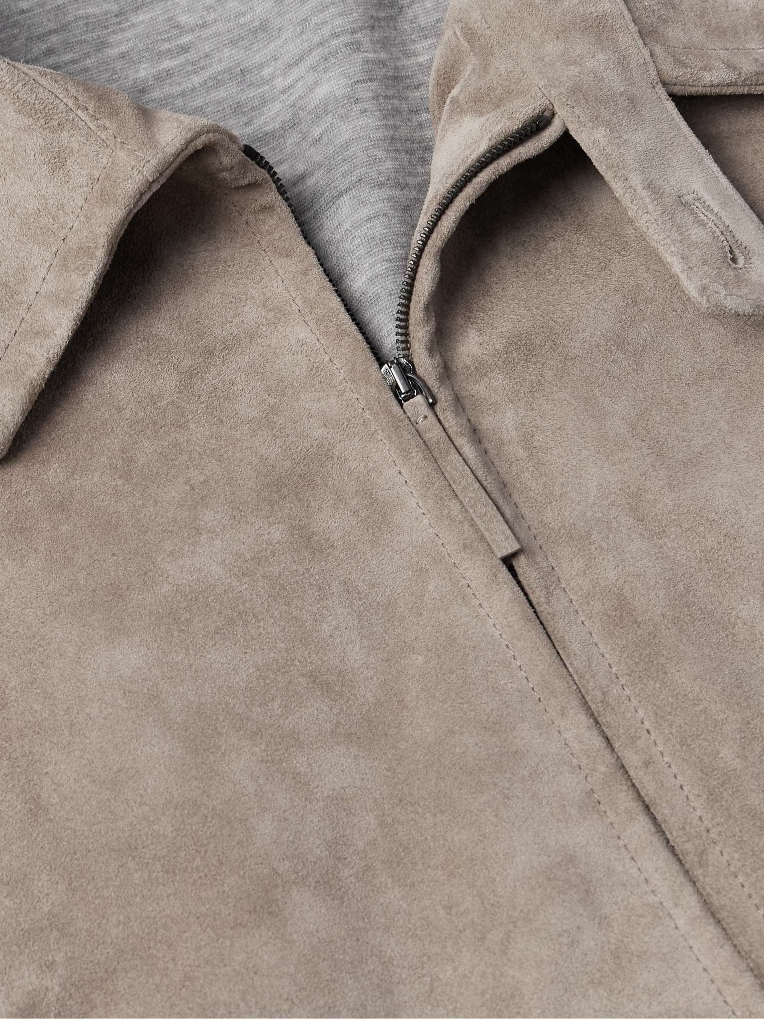 The Row Ronan Suede Jacket | REVERSIBLE