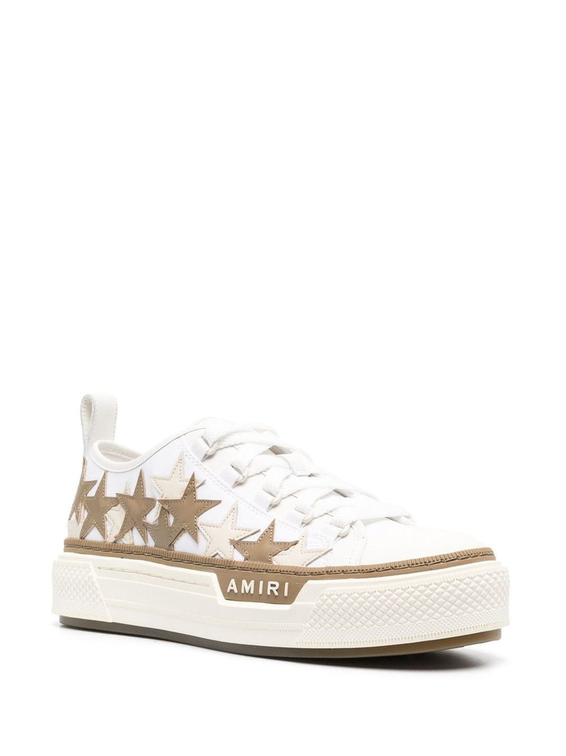AMIRI star-patch low-top sneakers outlook
