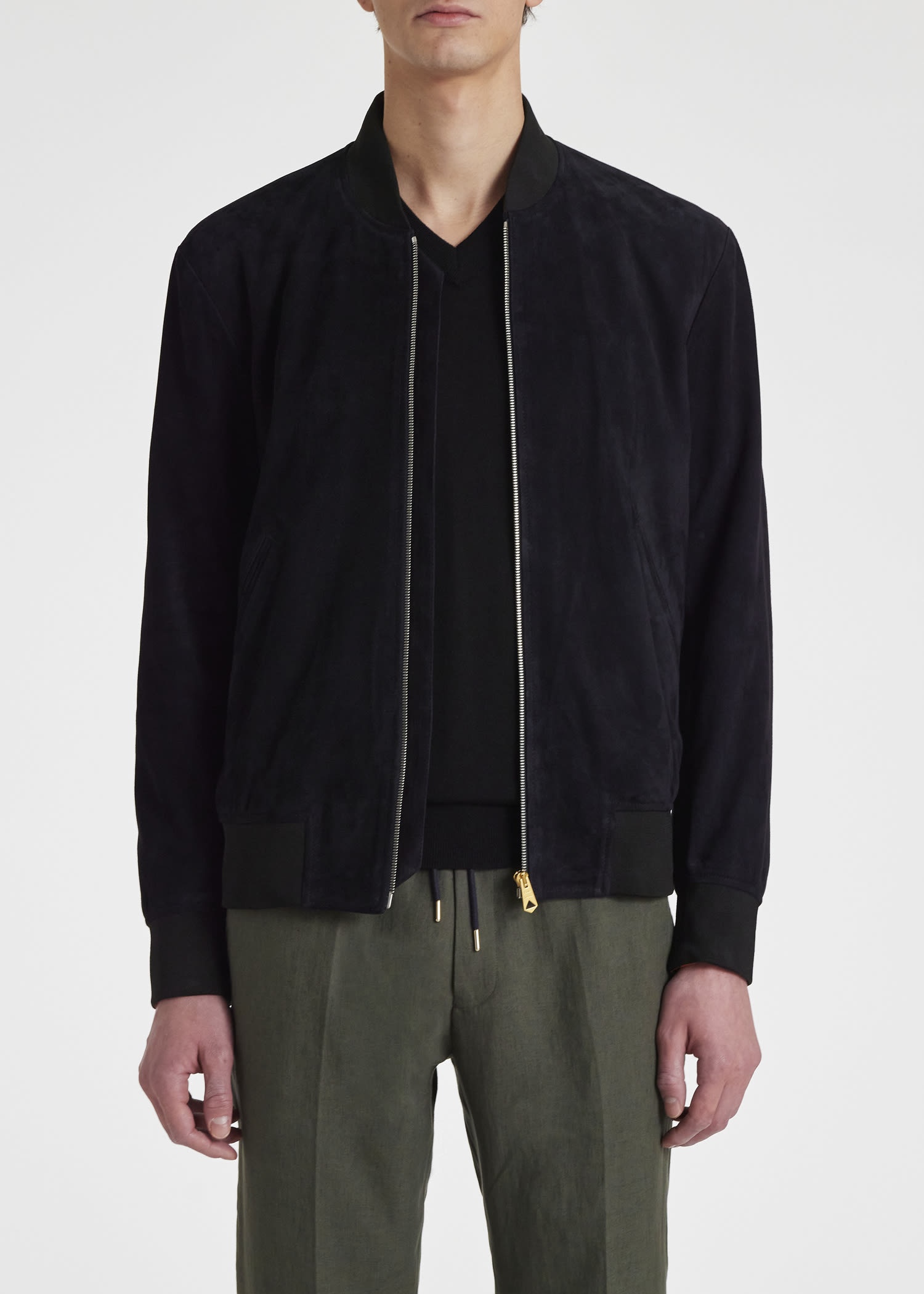 Suede Bomber Jacket - 5
