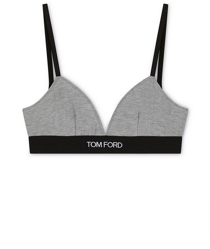 Bralette With Logo - 1