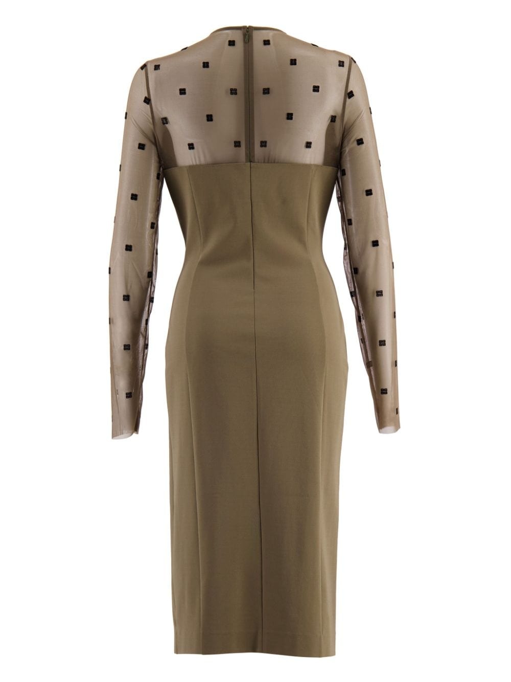 monogram dress - 2