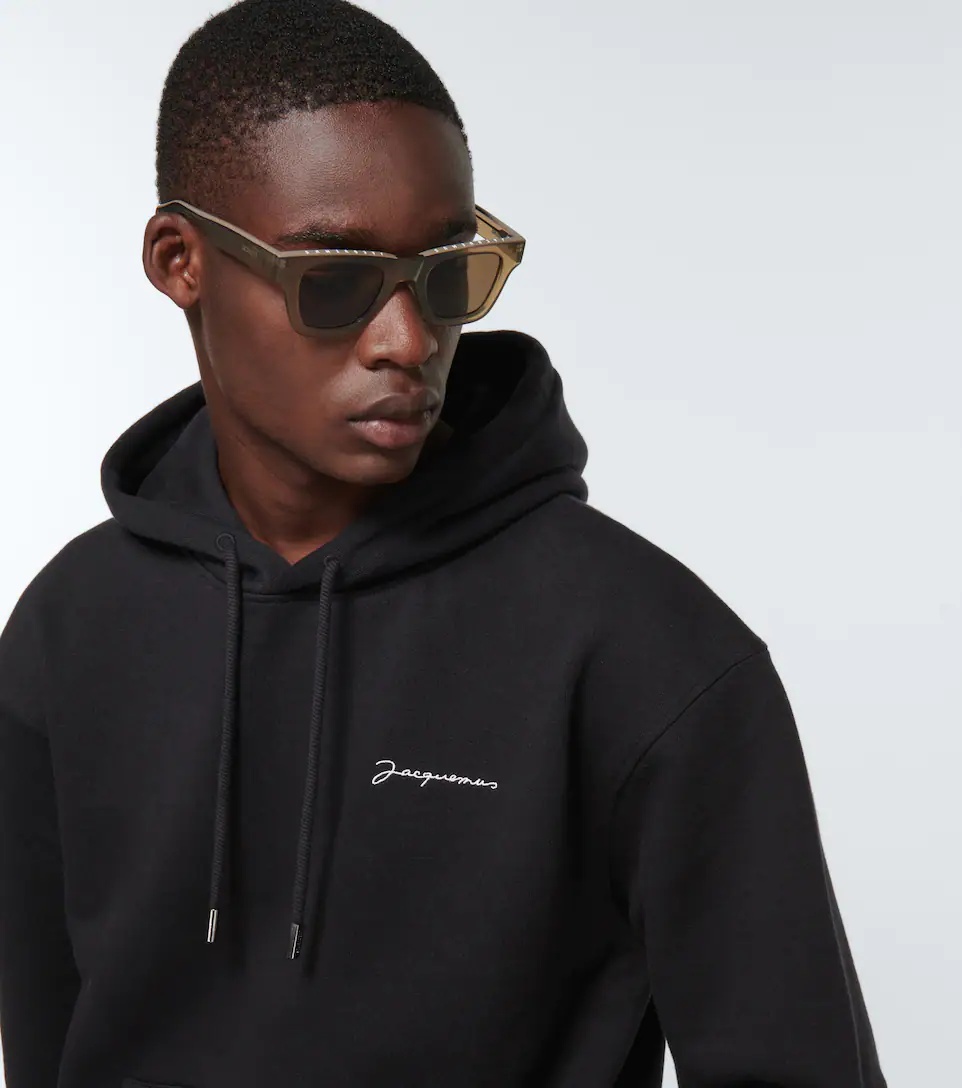 【JACQUEMUS】フーディ & ジップアップ ブラック jacquemus-black-the-