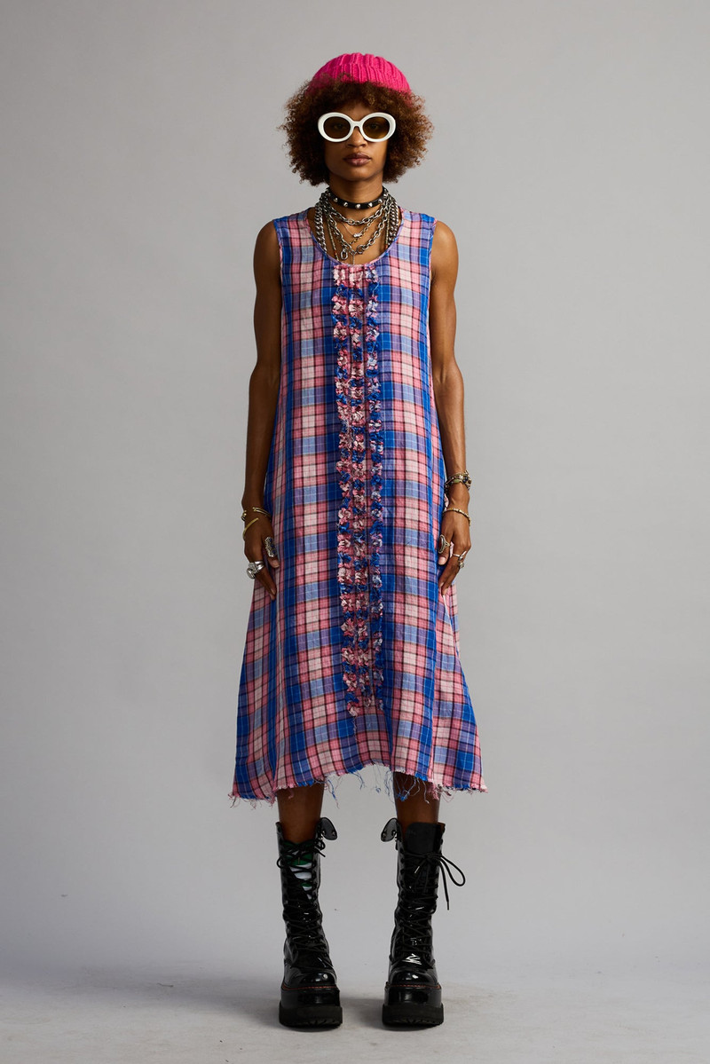 SLEEVELESS MIDI WITH RUFFLES 3