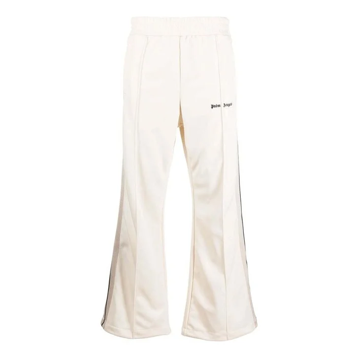 Palm Angels Flare Track Pants 'Butter' PMCJ024F23FAB0010410 - 1