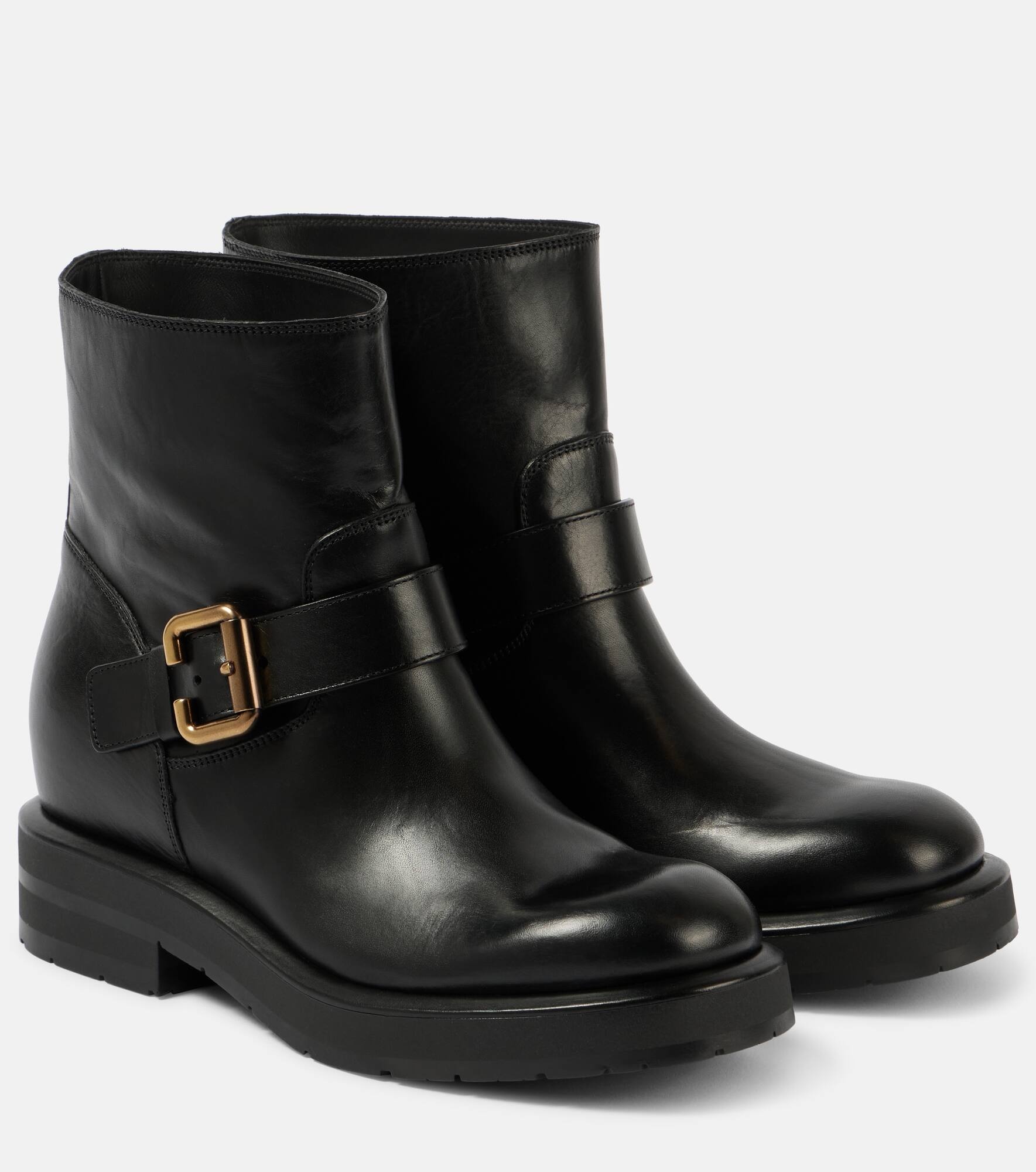 Coddington leather ankle boots - 1