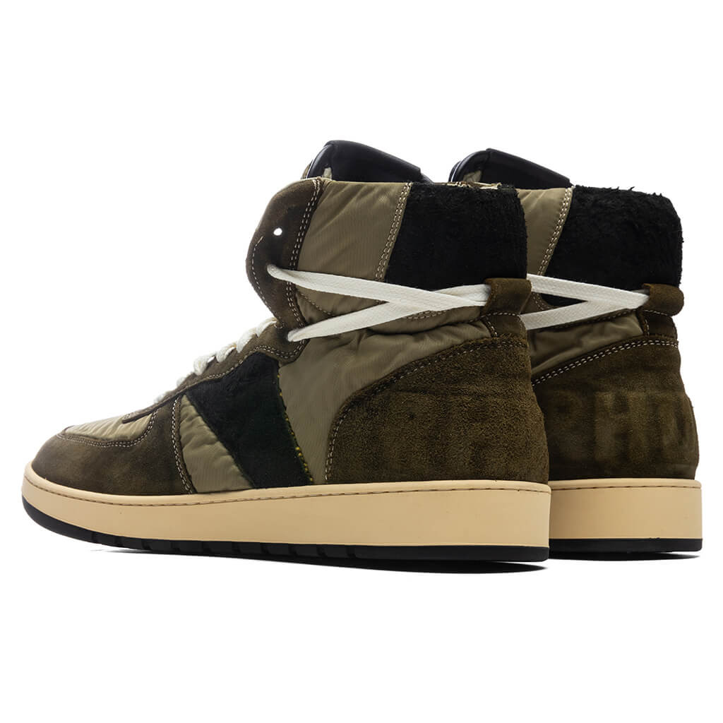 RHUDE RHECESS HI - 2 TONE OLIVE - 3