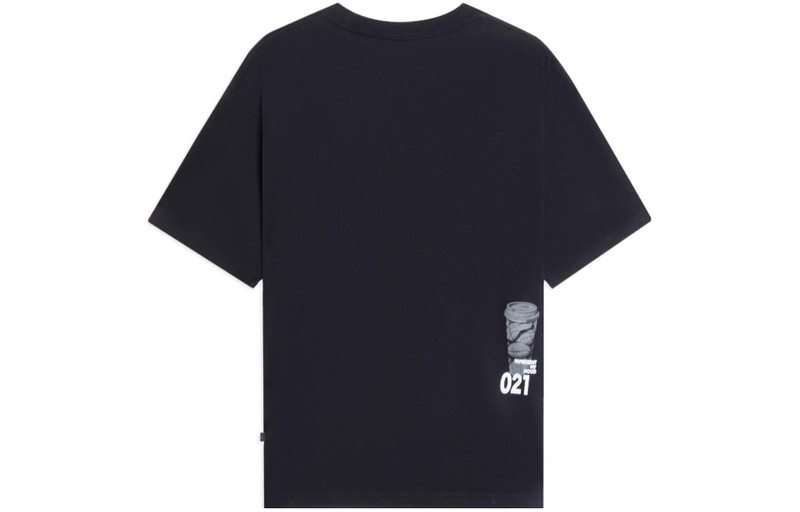 Li-Ning Li-Ning Hoops Graphic Loose Fit T-shirt 'Black' AHSSB01-4 outlook