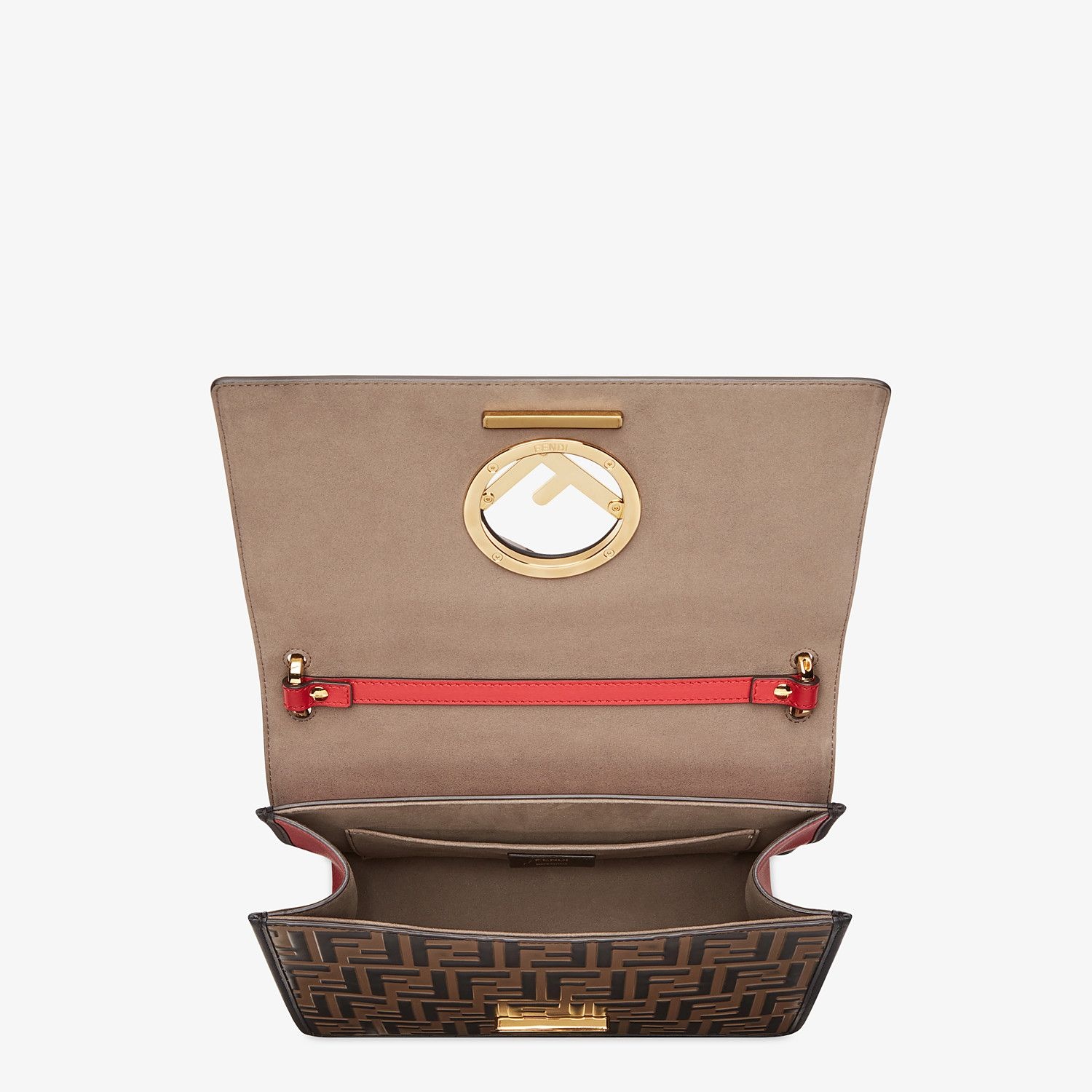 Red leather bag - 5
