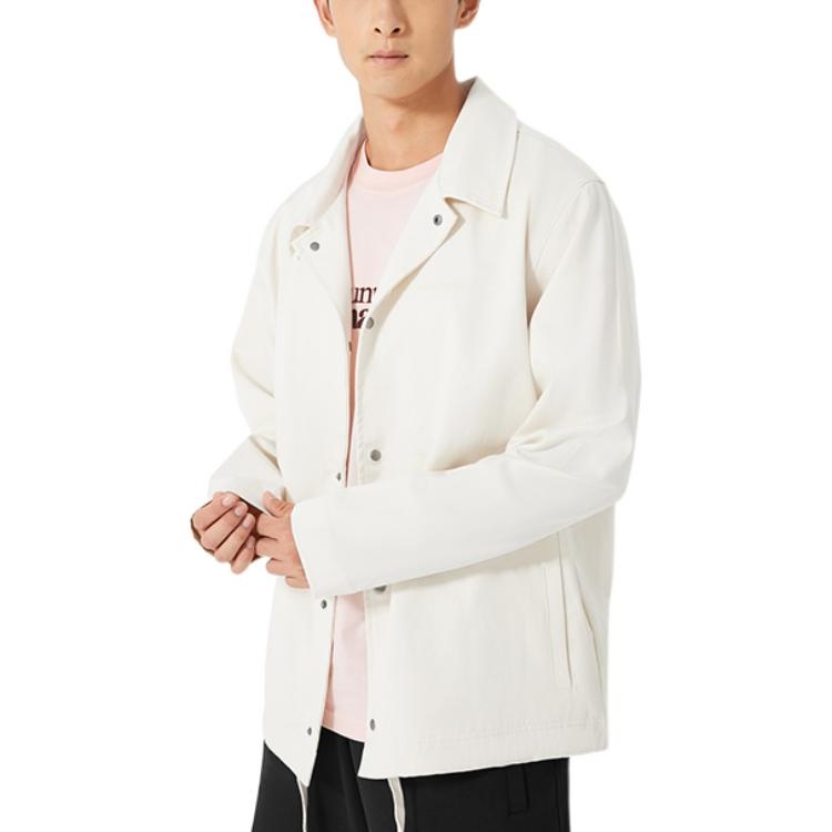 New Balance Athletics Nature State Coach Jacket 'White' AMJ23552-GIE - 3
