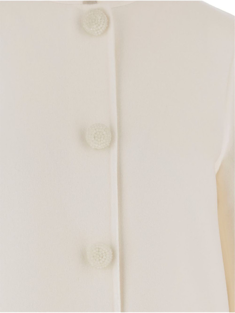 high-collar button wool coat 3