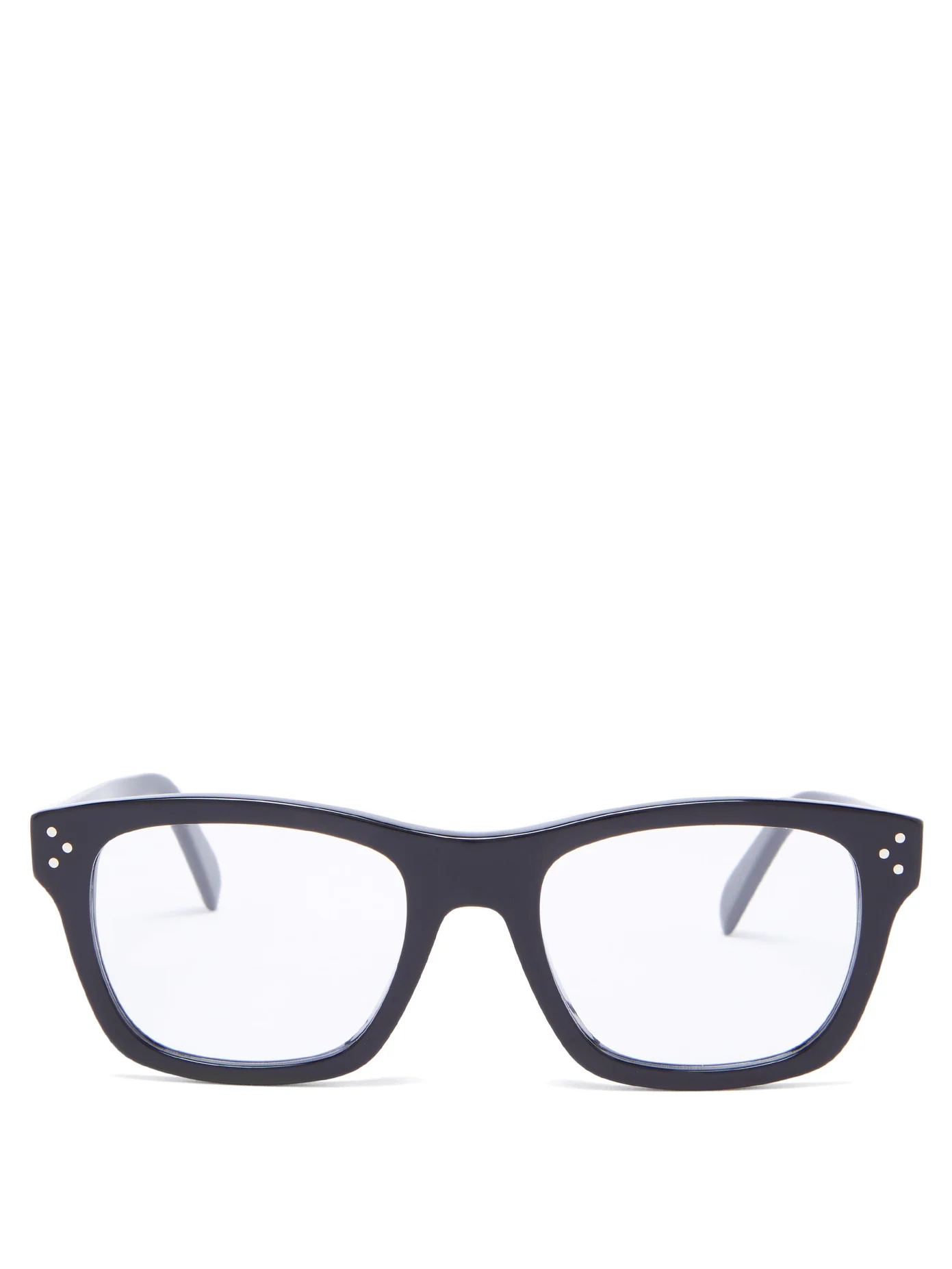 Rectangle acetate glasses - 1