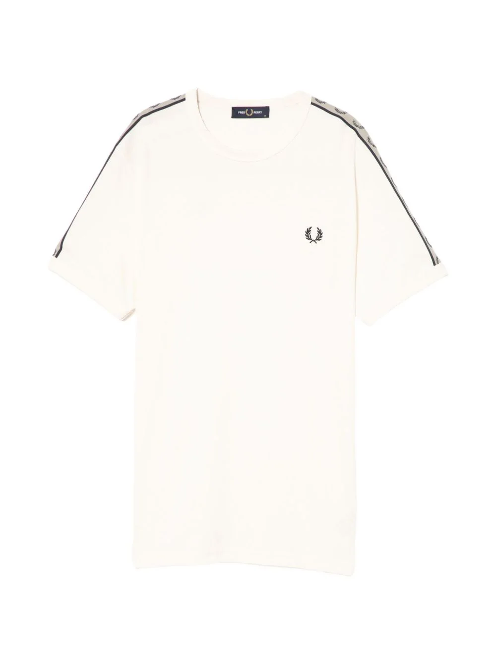 taped-sleeve t-shirt - 1