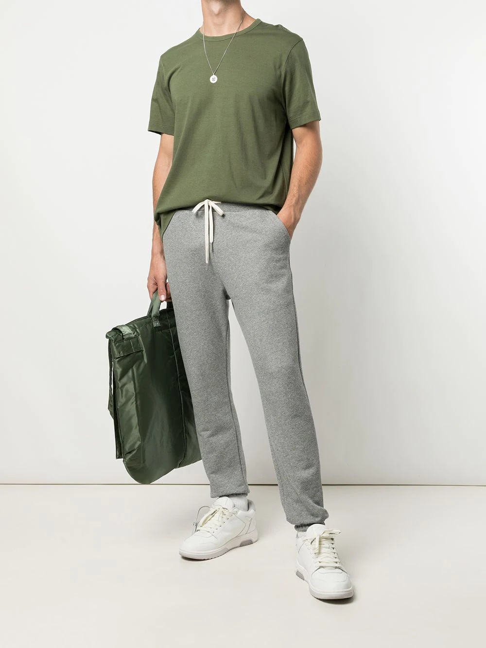 LA drawstring track pants - 2