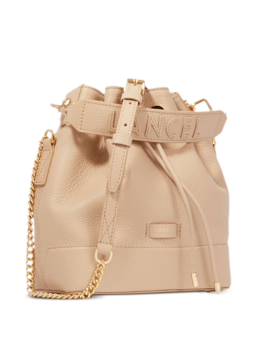 small Ninon leather bucket bag - 3