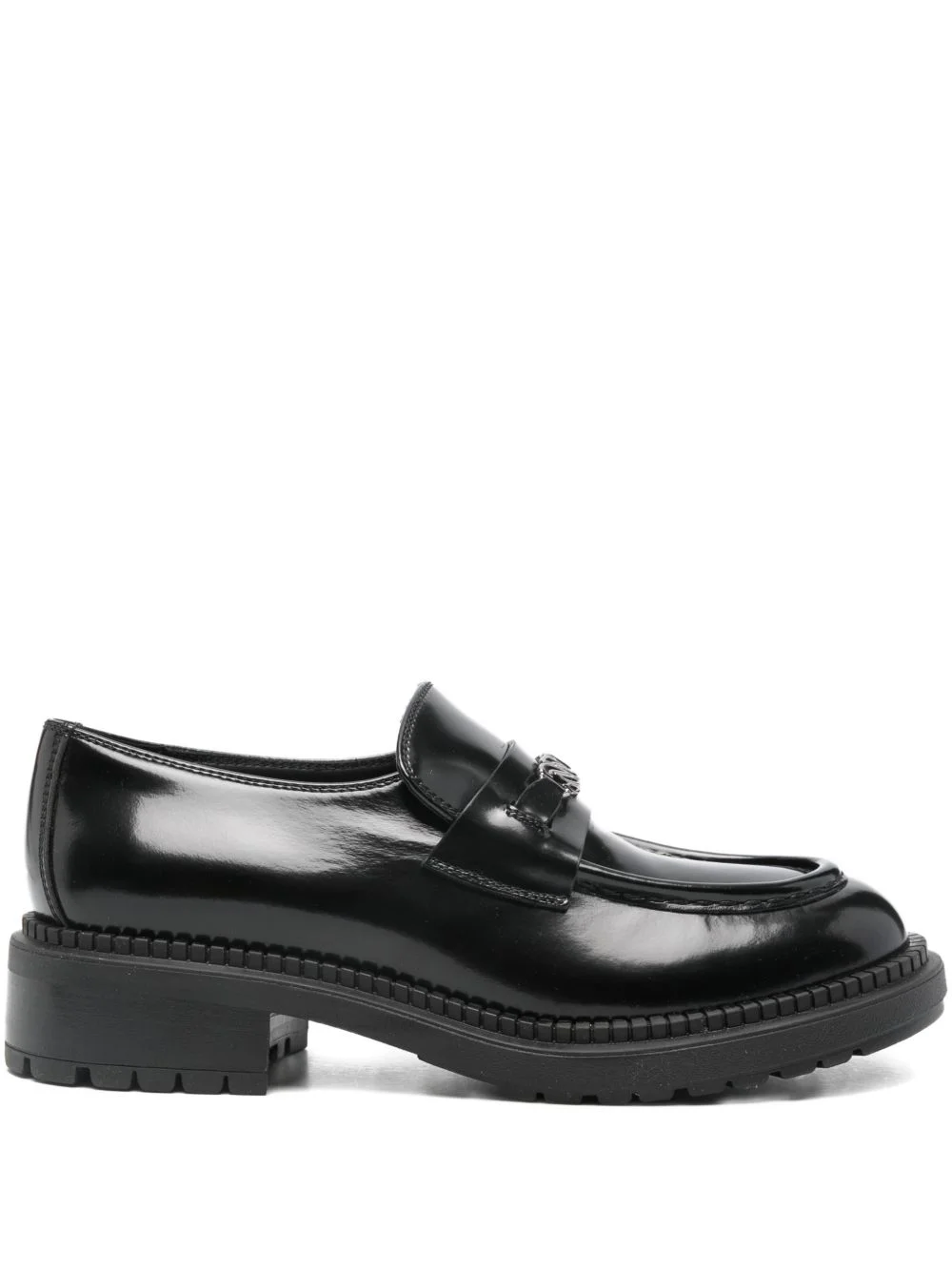 metal detail loafers - 1