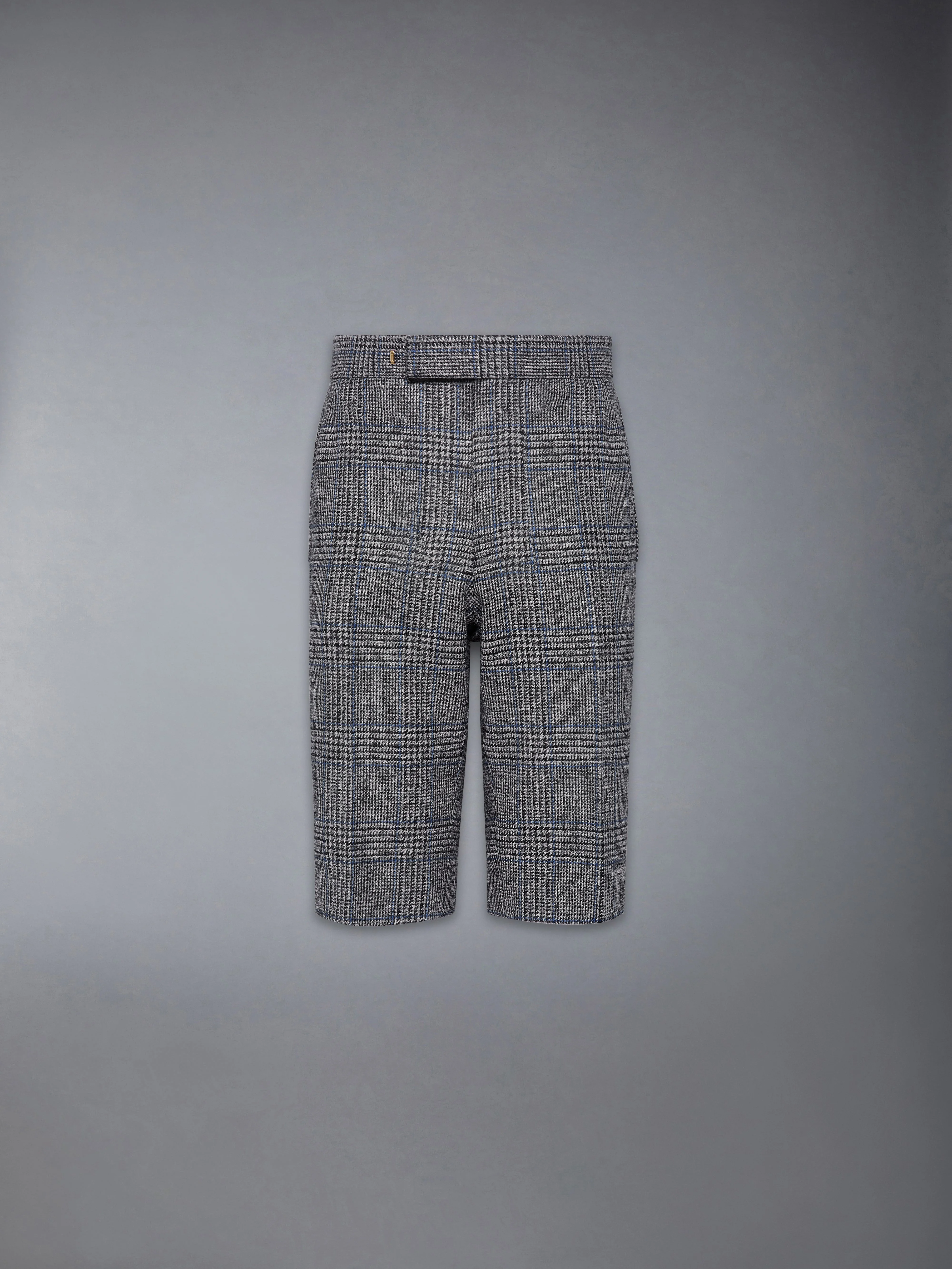 PRINCE OF WALES HUNTING TWEED BACKSTRAP SHORT - 1