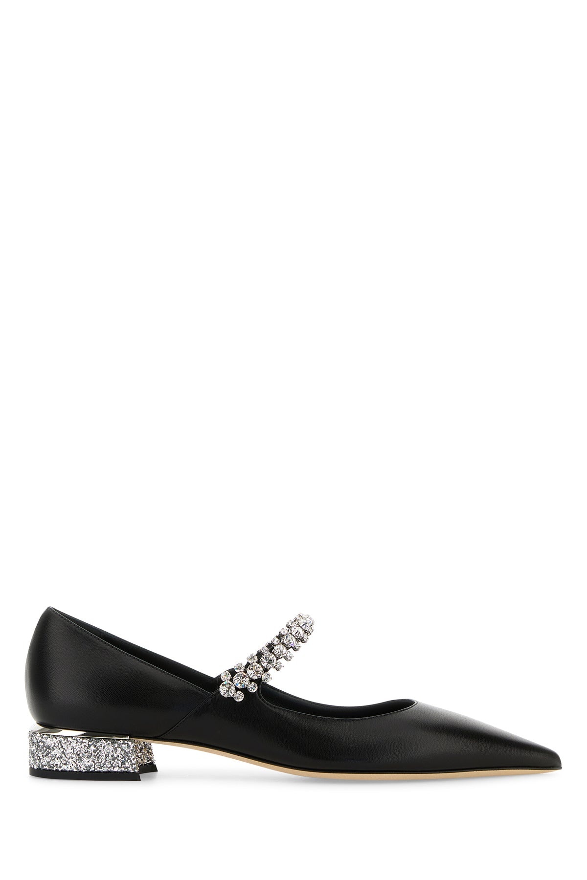 Black nappa leather Bing ballerinas - 1
